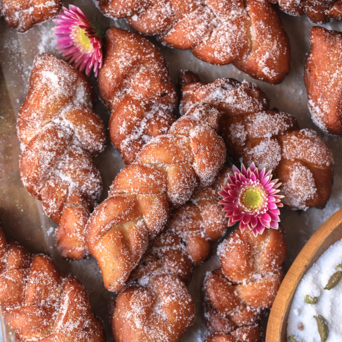 Eggless African Donuts- Fried Fritters