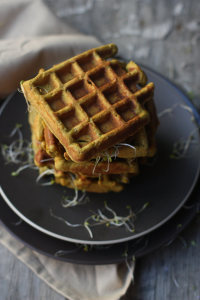 Whole Grain Savory Waffle