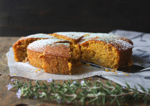 BROWN BUTTER PUMPKIN CAKE with CARDAMOM AND SAFFRON