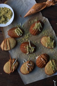 Orange Saffron Madeleines