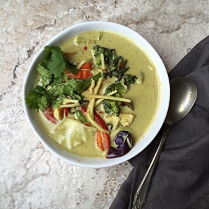 INDO THAI - SPICY CHICKEN CURRY with VEGETABLES