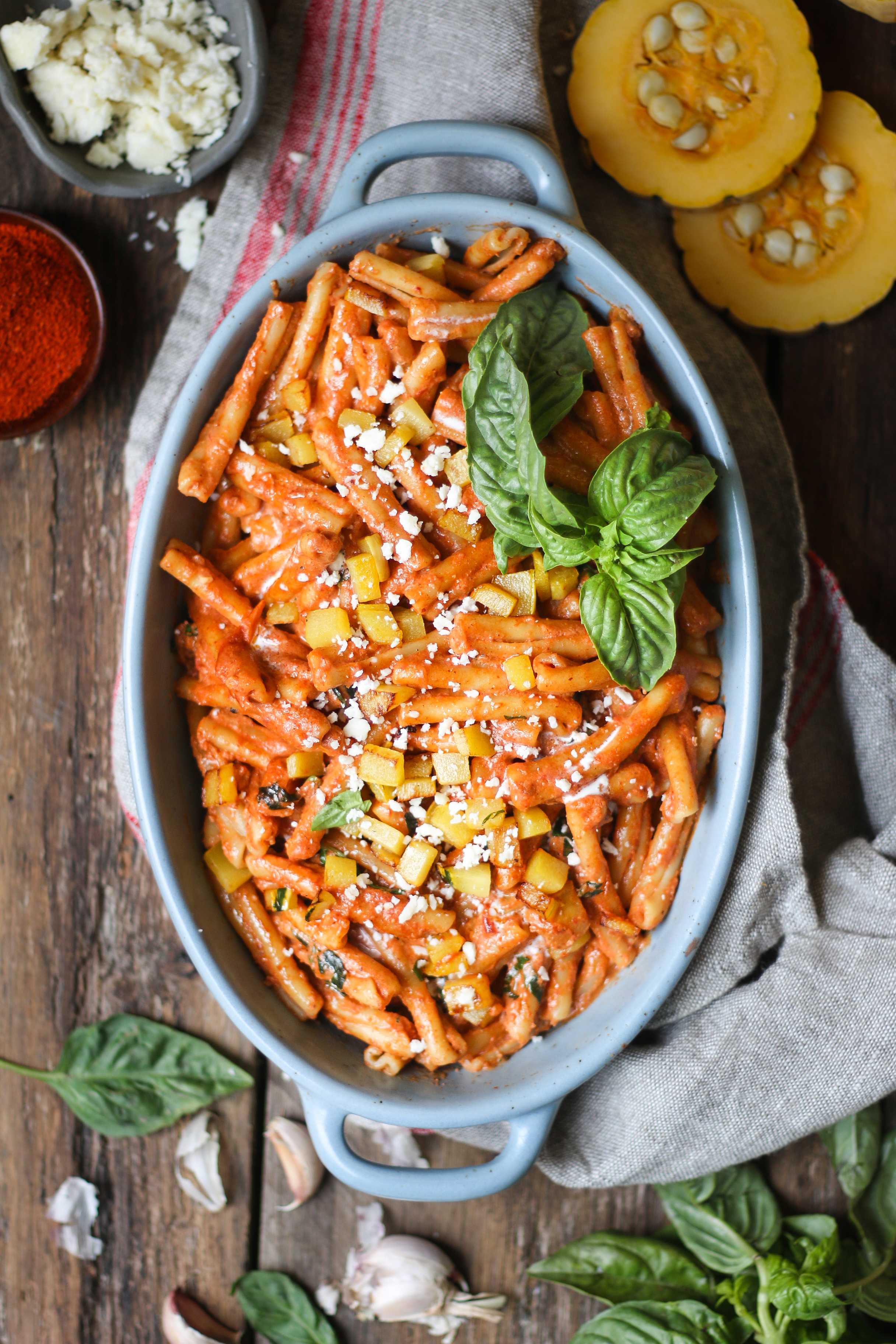 Cajun Tomato Sauce Pumpkin Pasta