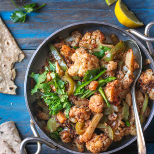 Cauliflower Chili Stir Fry aka Chilli Ghobi