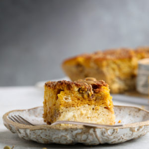 Pumpkin Cream Cheese Coffee Cake