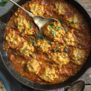 OPA SQUASH DUMPLINGS IN SPICY CURRY-Kofta Curry