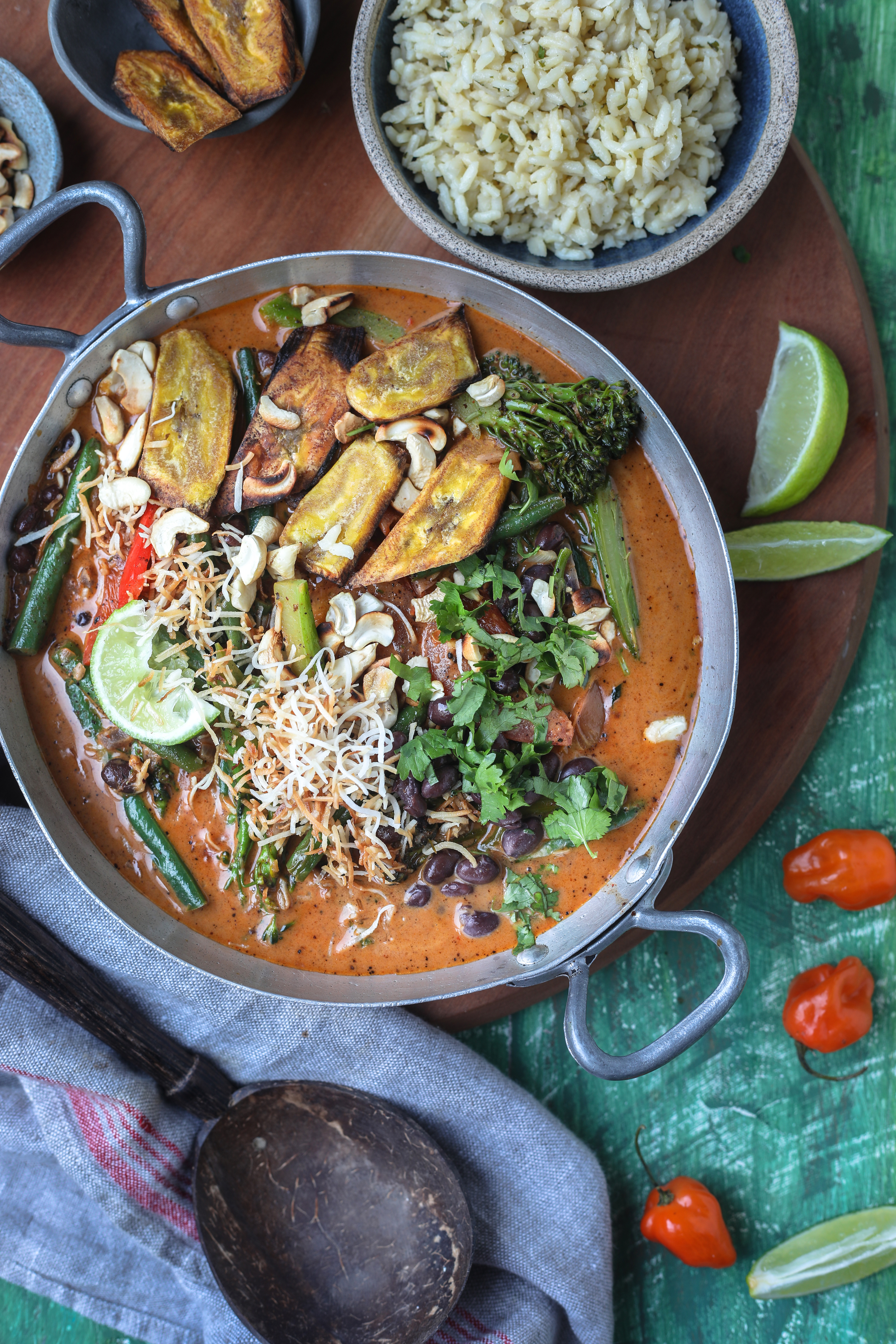 Caribbean style vegetable stew |foodfashionparty| #carribeanfood