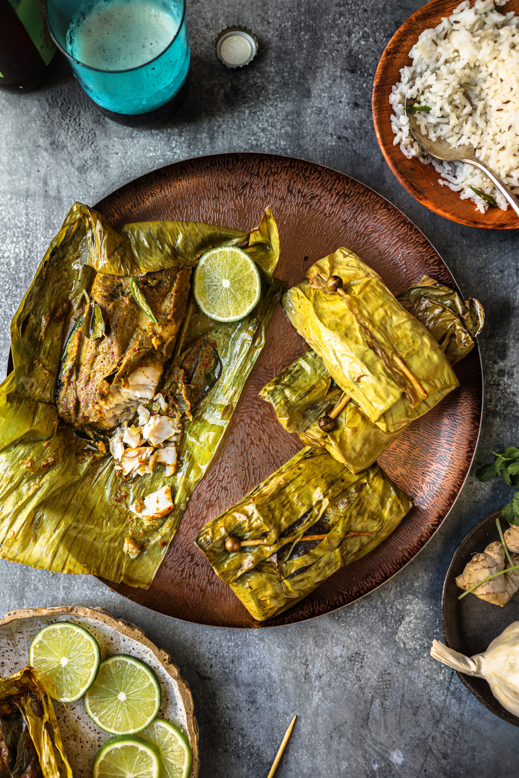 Banana Leaf–Wrapped Green Curry Fish Recipe
